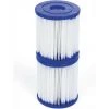 ELLE Pour Bestway Type I Accessoires De Filtre Cartouche De Pompe De Piscine Compatible Avec Les Pompes De Filtre 300 330 (2 Pièces) -Pompe et filtre de piscine Soldes 52833174 1