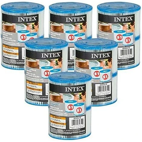 INTEX C INTEX 12 Cartouches Pure Spa (6 Lots De 2 Filtres) 3 INTEX C INTEX 12 Cartouches Pure Spa (6 Lots De 2 Filtres)