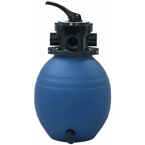 Hommoo Filtre A Sable Pour Piscine Avec Vanne 4 Positions Bleu 300 Mm 5 Hommoo Filtre A Sable Pour Piscine Avec Vanne 4 Positions Bleu 300 Mm – Image 3