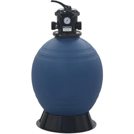 Hommoo Filtre A Sable Pour Piscine Avec Vanne 6 Positions Bleu 560 Mm 4 Hommoo Filtre A Sable Pour Piscine Avec Vanne 6 Positions Bleu 560 Mm – Image 2