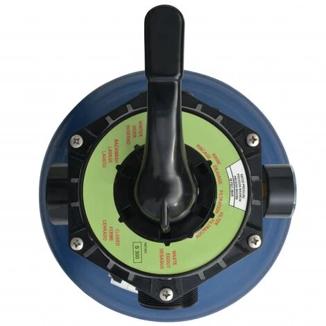 Hommoo Filtre A Sable Pour Piscine Avec Vanne 6 Positions Bleu 460 Mm 7 Hommoo Filtre A Sable Pour Piscine Avec Vanne 6 Positions Bleu 460 Mm – Image 5