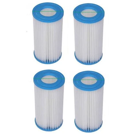 VIKING CHOICE Filtres De Piscine - 20cm X ø10,5cm - Lot De 4 Pièces - Pompe Type 3 - Jusqu'à 5678 Litres Par Heure 3 VIKING CHOICE Filtres De Piscine - 20cm X ø10,5cm - Lot De 4 Pièces - Pompe Type 3 - Jusqu'à 5678 Litres Par Heure