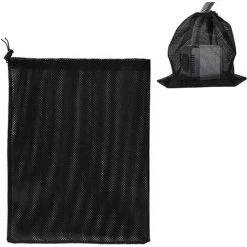 Sac De Pompe,Triomphe Sac En Filet De Filtre De Pompe, Sac De Filtre De Pompe D'étang, Sac En Filet De Pompe, Accessoires De Filtre De Pompe à Eau Domestique (41 * 31cm, Noir)