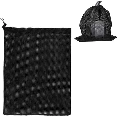 Sac De Pompe,Triomphe Sac En Filet De Filtre De Pompe, Sac De Filtre De Pompe D'étang, Sac En Filet De Pompe, Accessoires De Filtre De Pompe à Eau Domestique (41 * 31cm, Noir) 3 Sac De Pompe,Triomphe Sac En Filet De Filtre De Pompe, Sac De Filtre De Pompe D'étang, Sac En Filet De Pompe, Accessoires De Filtre De Pompe à Eau Domestique (41 * 31cm, Noir)