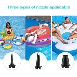 MERKMAK Mini Pompe A Air Electrique Pour Pataugeoire, Pompe A Air Rapide Portable Usb Pour Anneau De Natation Pour Enfant, Gonfleur Et Deflateur A 3 Buses 11 MERKMAK Mini Pompe A Air Electrique Pour Pataugeoire, Pompe A Air Rapide Portable Usb Pour Anneau De Natation Pour Enfant, Gonfleur Et Deflateur A 3 Buses -Pompe et filtre de piscine Soldes 54395986 5