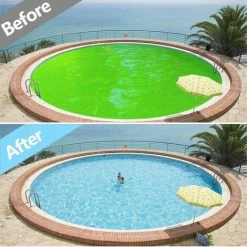 ILOVEMILAN Boules De Filtre De Piscine 500g, Balles Filtrantes Réutilisables, Balles De Filtration Au Lieu De 18 Kg De Sable Filtrant, Utilisées Dans Les Piscines, Filtres à Sable, Filtration D'Eau (blanc) -Pompe et filtre de piscine Soldes 54412292 5