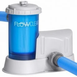 Bestway Pompe Filtrante à Cartouche Transparente Flowclear -Pompe et filtre de piscine Soldes 54665030 2