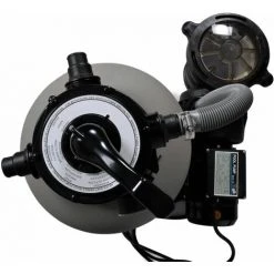 Topdeal Pompe à Filtre à Sable 600 W 17000 L/h FF90396_FR -Pompe et filtre de piscine Soldes 54840767 3