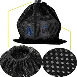 Sac De Pompe,Betterlife 2Pcs Sac En Filet De Filtre De Pompe, Sac De Filtre De Pompe D'étang, Sac En Filet De Pompe, Accessoires De Filtre De Pompe à Eau Domestique (41 * 31cm, Noir) -Pompe et filtre de piscine Soldes 54944519 5
