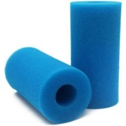 PERLE RARE Éponge Filtrante Type A, Mousse Pour Filtre Piscine, Filtre Piscine Lavable Reutilisable, Filtre Éponge Cartouche, Filtre Spa Intex Reutilisable, 2 Pièces