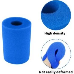 SUPERMARKET Filtre Éponge, Éponge De Cartouche Filtrante, éponge De Filtre De Piscine, Cartouche De Remplacement Lavable Réutilisable, Filtre D'éponge De Filtre De Bain à Remous,Superma,bleu,(1 Pièces 20x10cm) 11 SUPERMARKET Filtre Éponge, Éponge De Cartouche Filtrante, éponge De Filtre De Piscine, Cartouche De Remplacement Lavable Réutilisable, Filtre D'éponge De Filtre De Bain à Remous,Superma,bleu,(1 Pièces 20x10cm) -Pompe et filtre de piscine Soldes 55279652 5