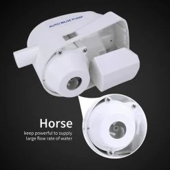 BARES Pompe De Cale Submersible Automatique Marine Tout-en-un 750GPH 12V -Pompe et filtre de piscine Soldes 55635457 4