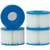 REGALI Lot De 4 Cartouches Intex Type S1 Pour Filtre Jacuzzi, Cartouches De Rechange Pour Intex S1, Type -Pompe et filtre de piscine Soldes 55761953 1