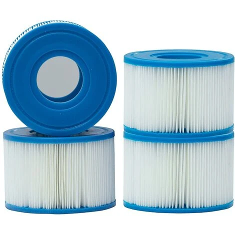 REGALI Lot De 4 Cartouches Intex Type S1 Pour Filtre Jacuzzi, Cartouches De Rechange Pour Intex S1, Type 3 REGALI Lot De 4 Cartouches Intex Type S1 Pour Filtre Jacuzzi, Cartouches De Rechange Pour Intex S1, Type