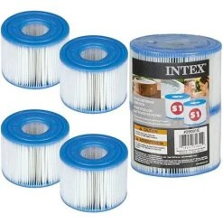 GUAZHUNIFR Intex 4 Cartouches De Filtration Pour Filtre Spa Type S1 -Pompe et filtre de piscine Soldes 55838105 2