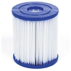 VENTE-UNIQUE.COM Lot De 2 Filtres à Cartouches Type I Pour Piscine - Blanc -Pompe et filtre de piscine Soldes 55882050 2