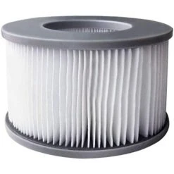 BRIDAY 2pcs Filtres De Bain à Remous Pour MSpa Piscines Gonflables,Pompe à Cartouche Améliorée Pour MSPA Tous Les Spas Actuels -Pompe et filtre de piscine Soldes 55901949 2