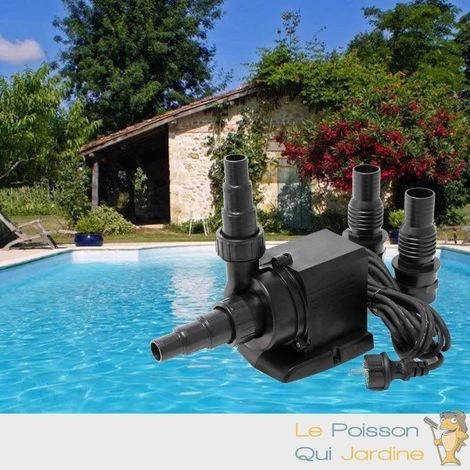 LE POISSON QUI JARDINE.FR Pompe Piscine De 10000 L/h ( 10 M3 ) - 80 W. Qualité Et Robustesse 3 LE POISSON QUI JARDINE.FR Pompe Piscine De 10000 L/h ( 10 M3 ) - 80 W. Qualité Et Robustesse