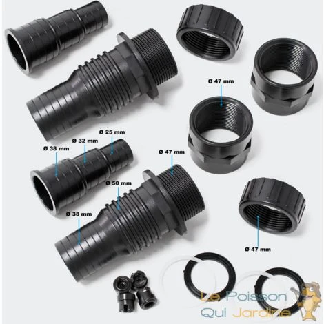 LE POISSON QUI JARDINE.FR Pompe Piscine De 10000 L/h ( 10 M3 ) - 80 W. Qualité Et Robustesse 6 LE POISSON QUI JARDINE.FR Pompe Piscine De 10000 L/h ( 10 M3 ) - 80 W. Qualité Et Robustesse – Image 4