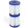 FLYME L'élément Filtrant De La Pompe De Filtre De Piscine Convient Aux Accessoires De Filtre Bestway I Et Est Compatible Avec La Pompe De Filtre 300 330 (2 Pièces)