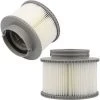 LANGRAY Cartouche Filtrante 2 Pièces Pour Bain à Remous MSpa, Filtre à Eau De Remplacement Pour Piscine Gonflable