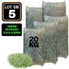 LLOFER LOT DE 5 SACS 20KG VERRE FILTRANT 0,4 A 1,6 MM -Pompe et filtre de piscine Soldes 56543497 1