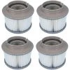 GUAZHUNIFR Lot De 4 Filtres De Rechange Pour MSpa FD2089, Cartouche De Filtre Pour Piscine, Et Spas,GU.B/bon -Pompe et filtre de piscine Soldes 56626819 1