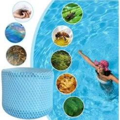 READCLY Lot De 2 Filets De Protection Compatibles Avec Mspa Le Filtre De Spa, Couvercle En Maille Pour Mspa 90 Filtre De Rechange Plis -Pompe et filtre de piscine Soldes 56690945 3