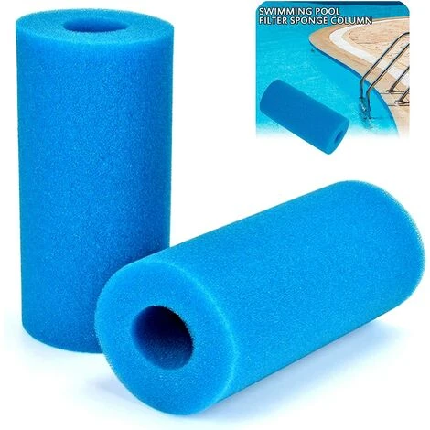 LONGZIMING Mousse Filtre Piscine Cartouches Filtrantes Réutilisables Préfiltre Mousse Éponge Filtrante Pour Piscine Spa Nettoyant Réutilisable Pour Éponge De Filtre Lavable Pour Bains à Remous Piscine(2 Pièces) 3 LONGZIMING Mousse Filtre Piscine Cartouches Filtrantes Réutilisables Préfiltre Mousse Éponge Filtrante Pour Piscine Spa Nettoyant Réutilisable Pour Éponge De Filtre Lavable Pour Bains à Remous Piscine(2 Pièces)