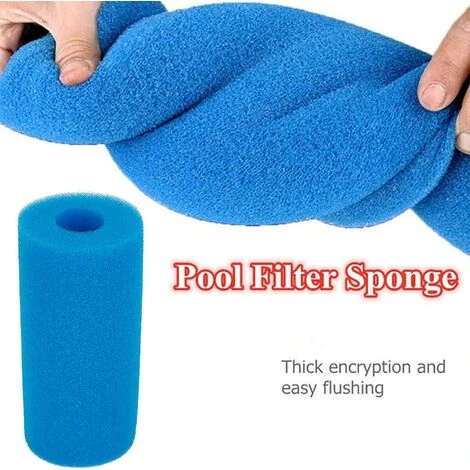 LONGZIMING Mousse Filtre Piscine Cartouches Filtrantes Réutilisables Préfiltre Mousse Éponge Filtrante Pour Piscine Spa Nettoyant Réutilisable Pour Éponge De Filtre Lavable Pour Bains à Remous Piscine(2 Pièces) 4 LONGZIMING Mousse Filtre Piscine Cartouches Filtrantes Réutilisables Préfiltre Mousse Éponge Filtrante Pour Piscine Spa Nettoyant Réutilisable Pour Éponge De Filtre Lavable Pour Bains à Remous Piscine(2 Pièces) – Image 2