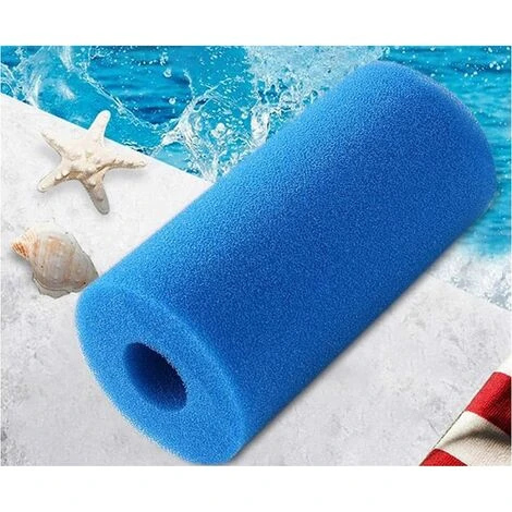 LONGZIMING Mousse Filtre Piscine Cartouches Filtrantes Réutilisables Préfiltre Mousse Éponge Filtrante Pour Piscine Spa Nettoyant Réutilisable Pour Éponge De Filtre Lavable Pour Bains à Remous Piscine(2 Pièces) 6 LONGZIMING Mousse Filtre Piscine Cartouches Filtrantes Réutilisables Préfiltre Mousse Éponge Filtrante Pour Piscine Spa Nettoyant Réutilisable Pour Éponge De Filtre Lavable Pour Bains à Remous Piscine(2 Pièces) – Image 4