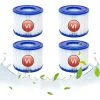 ALMI Cartouches Filtrantes De Rechange Pour Bestway VI, Filtre Cartridge VI Pour Miami, Pour Vegas, Pour Monaco-Taille, Pour Bestway 58323, 58239, 90352E (4 Pièces) -Pompe et filtre de piscine Soldes 57115377 1