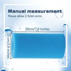 ALMI Lot De 4 éponges Filtrantes Filtre Pour Intex De Type A, Réutilisables Et Lavables, Cartouche En Mousse De Type A Filtre De Pour Intex -Pompe et filtre de piscine Soldes 57117447 5