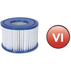 CHANCEY 58323 Lay-Z-Spa Cartouche Filtrante Taille VI (2 Filters) Blanc Et Bleu,SEMAket -Pompe et filtre de piscine Soldes 57137685 2