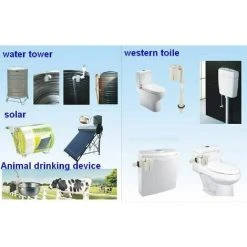 MONLY Vanne à Bille Flottante Vanne De Contrrle De Niveau D'Eau De Vanne à Flotteur IntéGréE IntéGréE Pour RéServoir D'Eau Solaire 1 Pcs (CCTé 3/4 Pouces) -Pompe et filtre de piscine Soldes 57218911 5