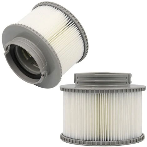 QERSTA Cartouche Filtrante 2 Pièces Pour Bain à Remous MSpa, Filtre à Eau De Remplacement Pour Piscine Gonflable 3 QERSTA Cartouche Filtrante 2 Pièces Pour Bain à Remous MSpa, Filtre à Eau De Remplacement Pour Piscine Gonflable
