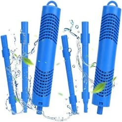 TRIOMPHE Filtre Spa, Cartouche De Purification Minérale,T-Audace 2 Pièces Purificateur Minérale, Bâtons Minéraux Pour Clarifier L'eau, Installer Dans Le Filtre à Cartouche De Piscine