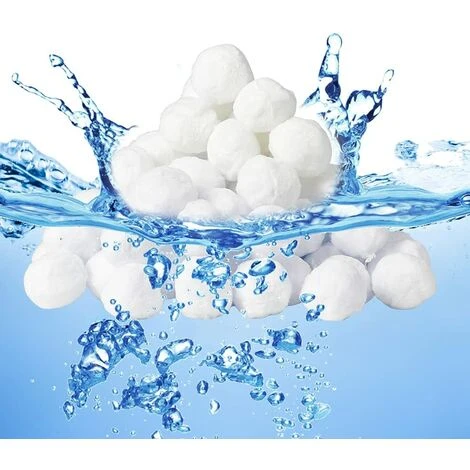 ABCRITAL Balles Filtrantes, 700G Boules De Filtre De Piscine, Peut Remplacer 25 Kg Sable Filtrant Sable De Quartz, Convient À Divers Systèmes De Filtration Boules De Filtre De Piscine 3 ABCRITAL Balles Filtrantes, 700G Boules De Filtre De Piscine, Peut Remplacer 25 Kg Sable Filtrant Sable De Quartz, Convient À Divers Systèmes De Filtration Boules De Filtre De Piscine