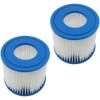 ABCRITAL Cartouche De Filtre De Piscine Compatible Avec Bestway 58381 La Pompe De Filtration, Pour Lay-Z-Spa Miami Vegas Palm Springs Paris Hot Tub Filters, Pack Of 2 Repalcement Filter Pour Flowclear