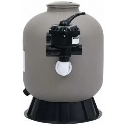 ASUPERMALL Filtre à Sable Pour Piscine Avec Vanne à 6 Voies Gris -Pompe et filtre de piscine Soldes 57734098 3