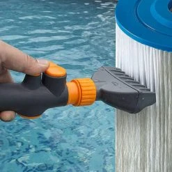 READCLY Nettoyeur Pour Cartouche De Filtre Jet Cleaner Brosse Spa Piscine Nettoyage Débris Et De La Saleté Filtre Pour éliminer Les Débris Outil De Nettoyage (Black) -Pompe et filtre de piscine Soldes 57816273 5