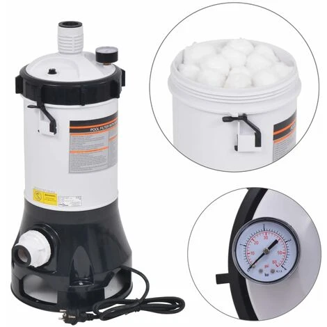 INLIFE Pompe Filtrante De Piscine Intex Bestway 185 W 4,4 M³/h 4 INLIFE Pompe Filtrante De Piscine Intex Bestway 185 W 4,4 M³/h – Image 2