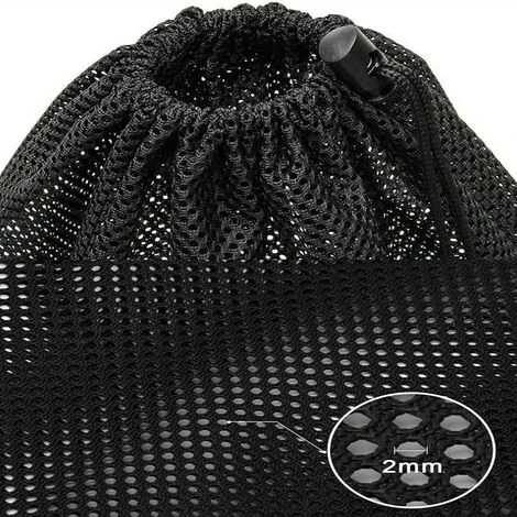 MACARON Sac De Pompe, Sac En Filet De Filtre De Pompe, Sac De Filtre De Pompe D'étang, Sac En Filet De Pompe, Accessoires De Filtre De Pompe à Eau Domestique (41 * 31cm, Noir 2pcs)LO-Ron 6 MACARON Sac De Pompe, Sac En Filet De Filtre De Pompe, Sac De Filtre De Pompe D'étang, Sac En Filet De Pompe, Accessoires De Filtre De Pompe à Eau Domestique (41 * 31cm, Noir 2pcs)LO-Ron – Image 4