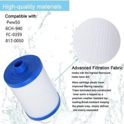 MACARON Spa Cartouche De Filtre , Jacuzzi Remplacement Filtre, Spa Entreprise Jacuzzi Élément Filtrant De Piscine Baignoire SPA Grande Piscine Avec élément Filtrant Monocylindre En Tissu Non Tissé épaissi LO-Ron 10 MACARON Spa Cartouche De Filtre , Jacuzzi Remplacement Filtre, Spa Entreprise Jacuzzi Élément Filtrant De Piscine Baignoire SPA Grande Piscine Avec élément Filtrant Monocylindre En Tissu Non Tissé épaissi LO-Ron -Pompe et filtre de piscine Soldes 58064886 4