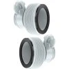 MACARON Lot De 2 Adaptateurs Type B Adaptateur De Conversion De Tuyau De 1,25 "à 1,5" Pour Pompe De Filtration INTEX LO-Ron -Pompe et filtre de piscine Soldes 58064887 1