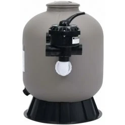 INLIFE Filtre à Sable Pour Piscine Avec Vanne à 6 Voies Gris -Pompe et filtre de piscine Soldes 58276490 3