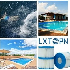 REGALI For Intex S1 Lot De 4 Cartouches De Rechange Pour Filtre à Pour Jardin Extérieur Type S1 PureSpa Easy Set Pool Filter Cartridges -Pompe et filtre de piscine Soldes 58282036 5