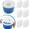 OUSUDELA 30pcs Chaussette Skimmer, Filtre Jetable Pour Skimmer Piscine & Spa Net Skim Nettoyage De Piscine Enlever Les Poils De Chien, Les Petites Particules -Pompe et filtre de piscine Soldes 58338341 1