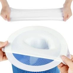 OUSUDELA 30pcs Chaussette Skimmer, Filtre Jetable Pour Skimmer Piscine & Spa Net Skim Nettoyage De Piscine Enlever Les Poils De Chien, Les Petites Particules 9 OUSUDELA 30pcs Chaussette Skimmer, Filtre Jetable Pour Skimmer Piscine & Spa Net Skim Nettoyage De Piscine Enlever Les Poils De Chien, Les Petites Particules -Pompe et filtre de piscine Soldes 58338341 3