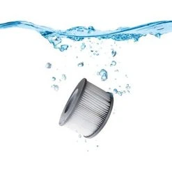 TINOR 2pcs Filtres De Bain à Remous Pour MSpa Piscines Gonflables, Pompe à Cartouche Filtrante Version Améliorée Pour MSPA Tous Les Spas Actuels -Pompe et filtre de piscine Soldes 58345785 4